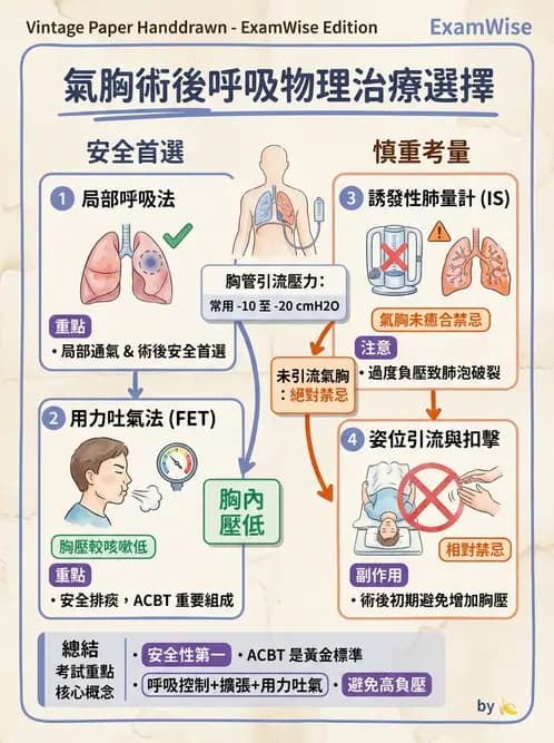 物治 - 氣道廓清與呼吸訓練技術 - AI 圖文解析預覽