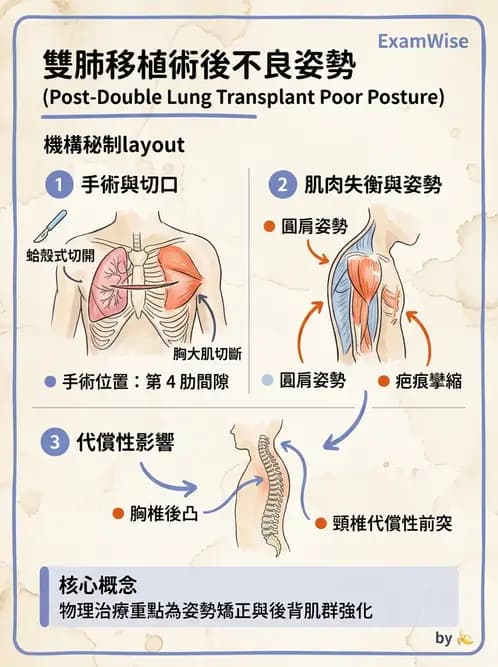 物治 - 胸腔手術、肺移植與呼吸器 - AI 圖文解析預覽