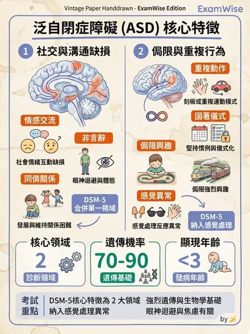 物治 - 自閉症障礙物理治療 - AI 圖文解析預覽