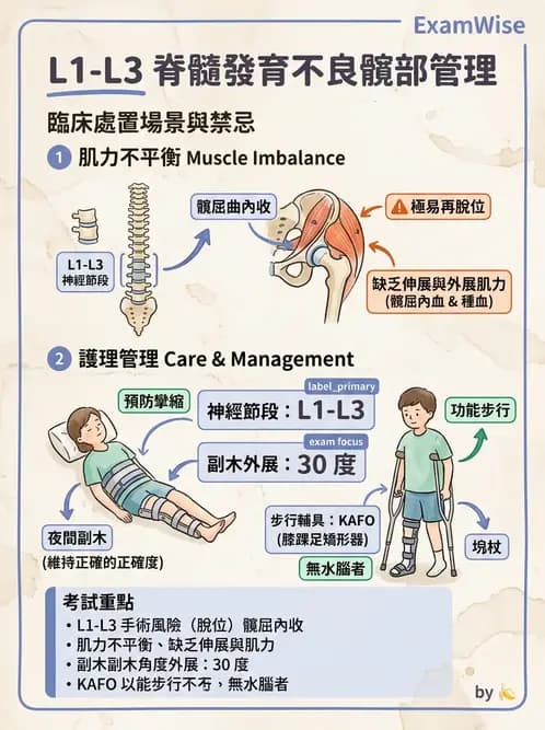 物治 - 脊柱裂、神經肌肉疾病與腦傷 - AI 圖文解析預覽