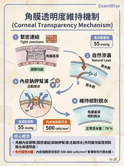 驗光師 - 眼球外層構造 - AI 圖文解析預覽