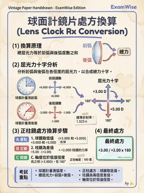 驗光師 - 驗光與測量方法 - AI 圖文解析預覽