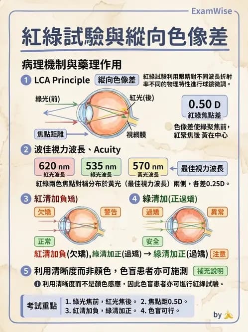 驗光師 - 色像差與阿貝數 - AI 圖文解析預覽