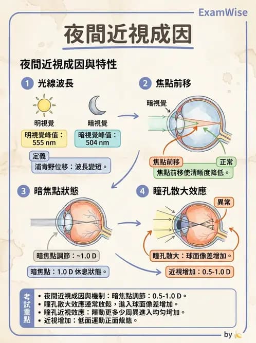 驗光師 - 屈光不正與近視遠視 - AI 圖文解析預覽