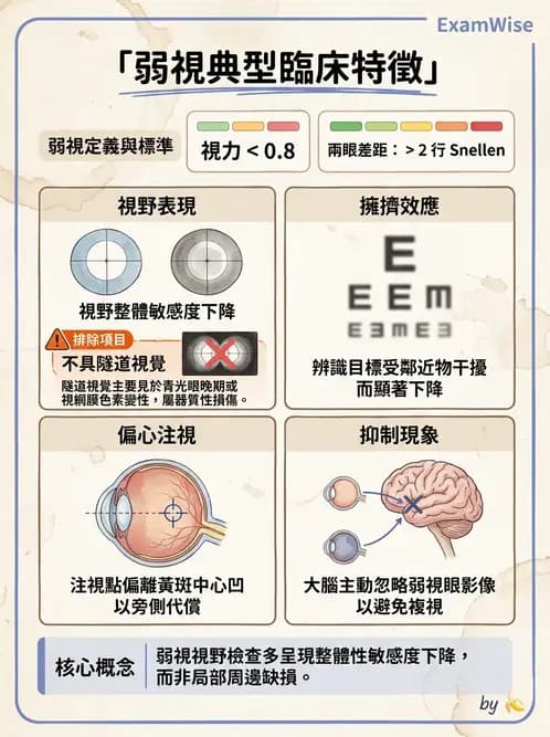 驗光師 - 弱視 - AI 圖文解析預覽