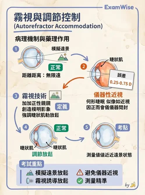 驗光師 - 自動驗光儀與角膜弧度儀 - AI 圖文解析預覽