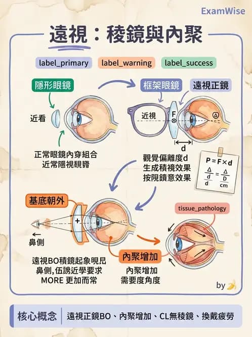 驗光師 - 不等視配鏡方法 - AI 圖文解析預覽