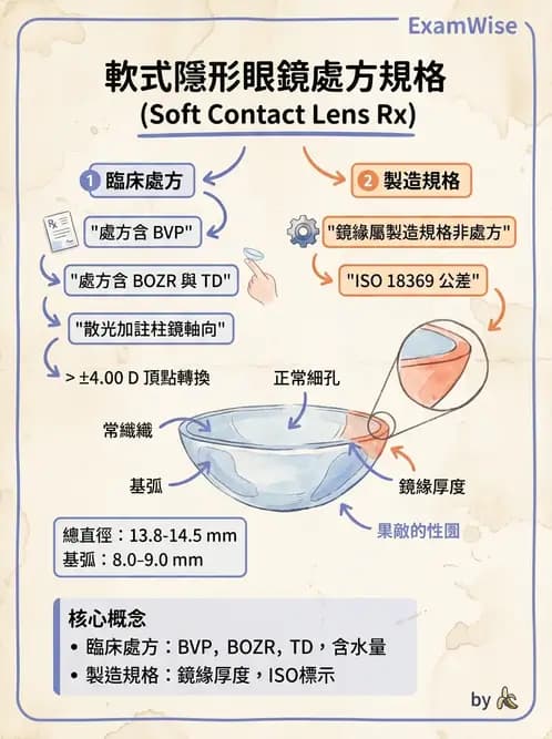 驗光師 - 軟式隱形眼鏡驗配 - AI 圖文解析預覽