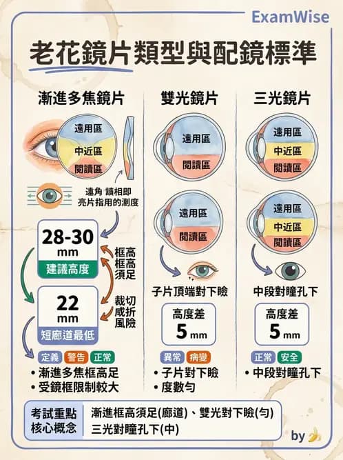 驗光師 - 漸進多焦點鏡片 - AI 圖文解析預覽