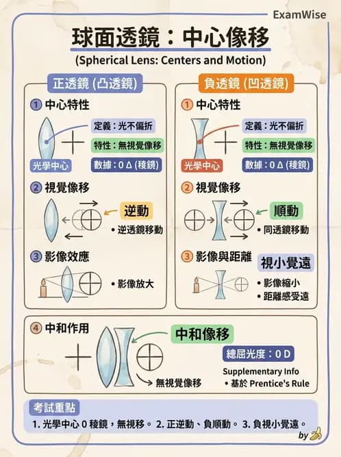 驗光師 - 稜鏡效應與移心計算 - AI 圖文解析預覽