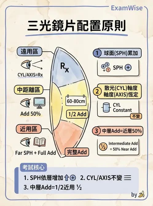 驗光師 - 雙光鏡片 - AI 圖文解析預覽