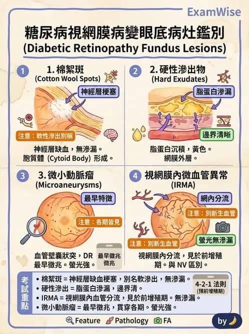 驗光師 - 糖尿病眼部病變 - AI 圖文解析預覽