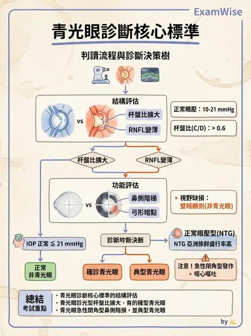 驗光師 - 青光眼診斷與治療 - AI 圖文解析預覽