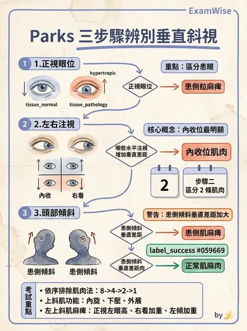 驗光師 - 眼外肌與眼球運動 - AI 圖文解析預覽