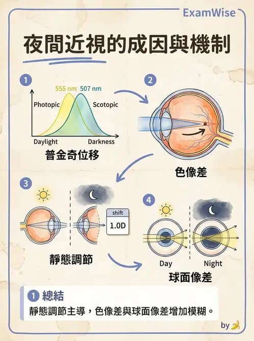 驗光師 - 色像差與阿貝數 - AI 圖文解析預覽