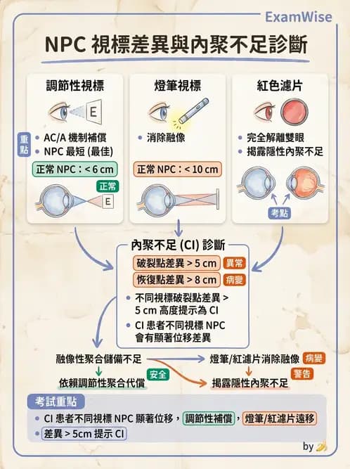 驗光師 - 眼外肌運動與眼位初步檢查 - AI 圖文解析預覽