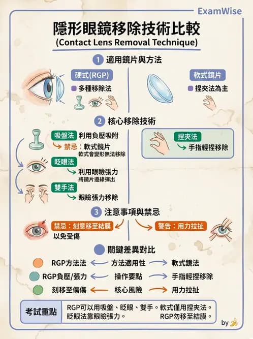 驗光師 - 隱形眼鏡護理 - AI 圖文解析預覽