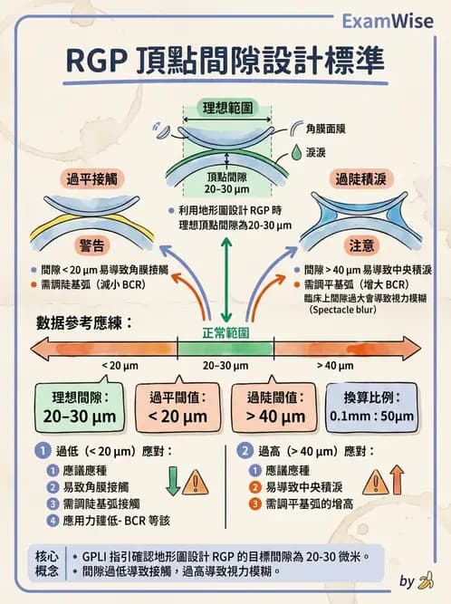 驗光師 - 硬式隱形眼鏡驗配與螢光判讀 - AI 圖文解析預覽