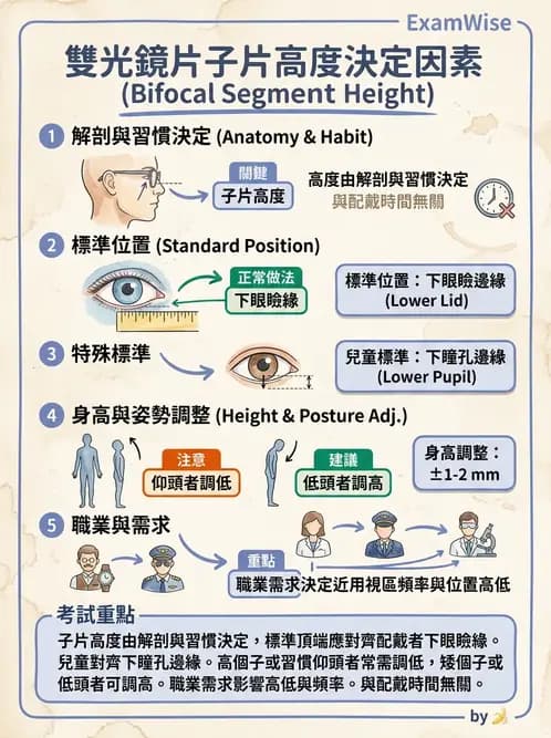 驗光師 - 雙光鏡片 - AI 圖文解析預覽
