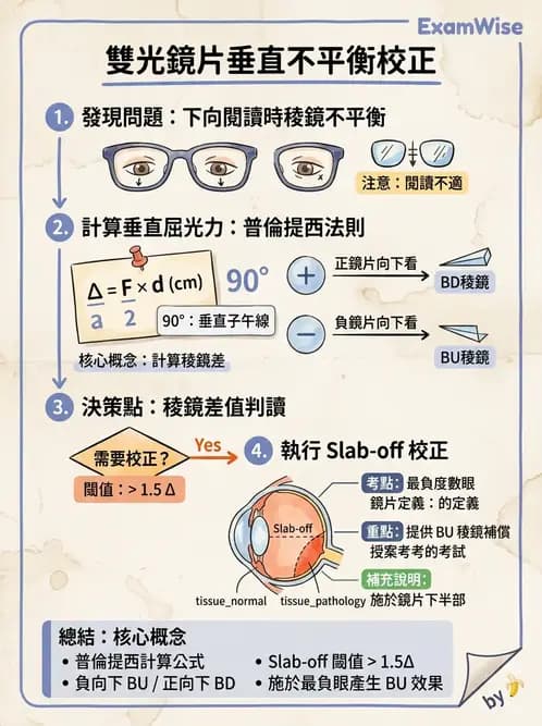 驗光師 - 不等視配鏡方法 - AI 圖文解析預覽