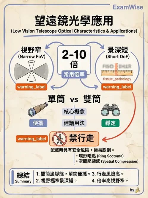 驗光師 - 低視力輔具臨床應用與選配 - AI 圖文解析預覽