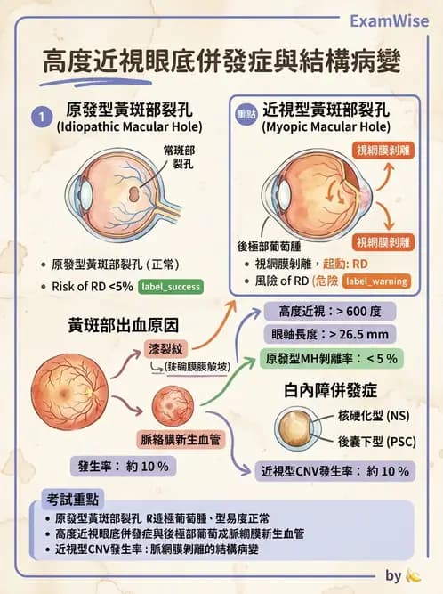 驗光師 - 近視併發症 - AI 圖文解析預覽