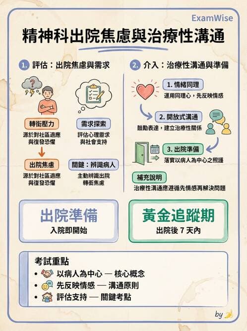 護理師 - 思覺失調症護理 - AI 圖文解析預覽
