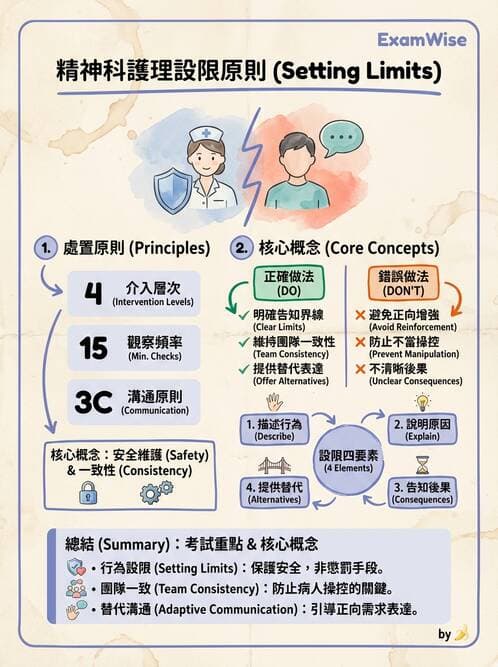 護理師 - 人格障礙與身體症狀障礙 - AI 圖文解析預覽