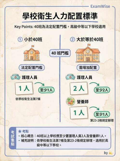 護理師 - 學校衛生護理 - AI 圖文解析預覽