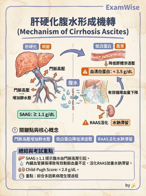 護理師 - 消化及肝膽/胰系統 - AI 圖文解析預覽