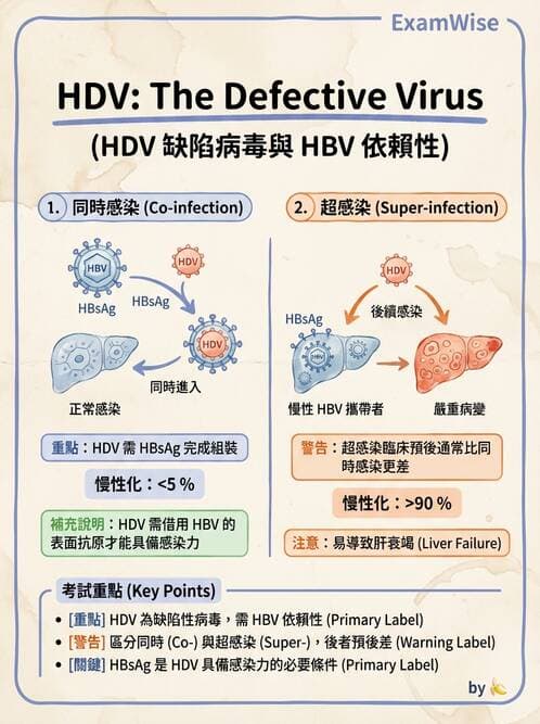 護理師 - DNA 病毒與肝炎病毒 - AI 圖文解析預覽