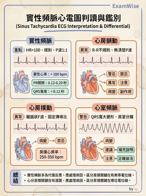 醫檢師 - 心律不整判讀 - AI 圖文解析預覽