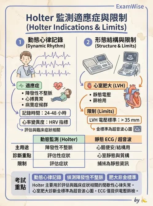 醫檢師 - 心電圖基礎與判讀 - AI 圖文解析預覽