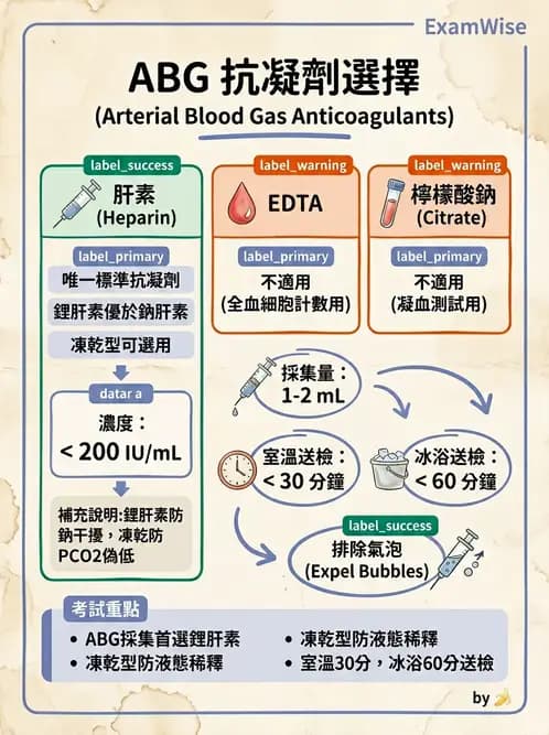 醫檢師 - 血液氣體分析 - AI 圖文解析預覽