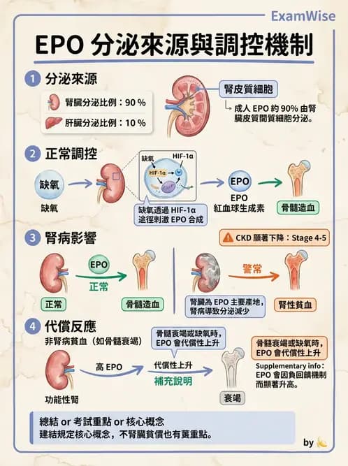 醫檢師 - 紅血球生理與形態 - AI 圖文解析預覽