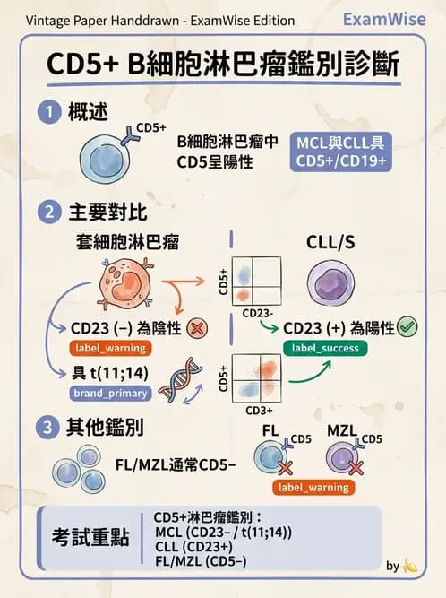 醫檢師 - 淋巴瘤、漿細胞疾病與白血球異常 - AI 圖文解析預覽