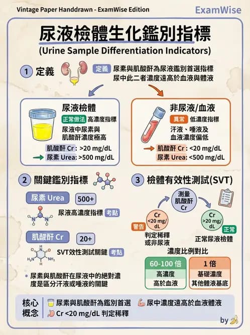醫檢師 - 尿液化學檢驗 - AI 圖文解析預覽