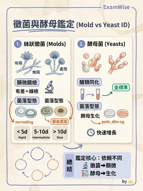 醫檢師 - 真菌診斷與治療 - AI 圖文解析預覽
