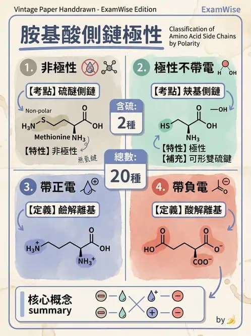 醫檢師 - 胺基酸代謝與先天性疾病 - AI 圖文解析預覽