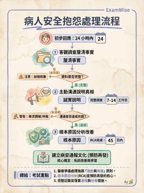 護理師 - 組織結構與溝通 - AI 圖文解析預覽