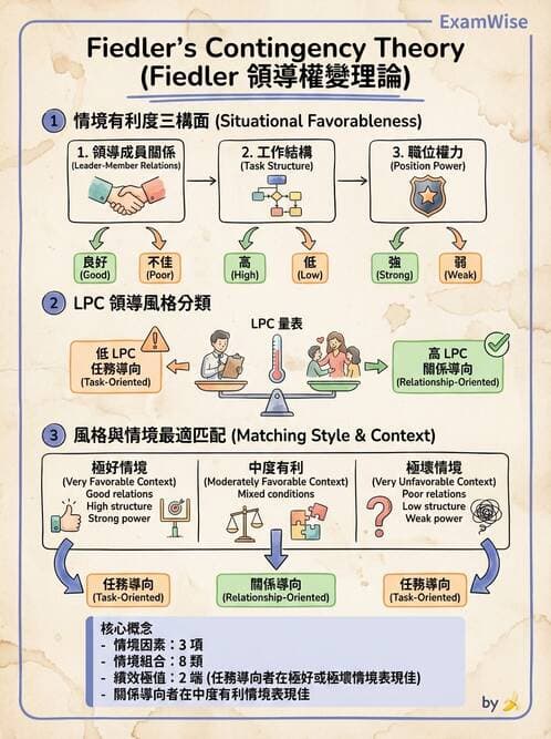 護理師 - 領導權力與衝突管理 - AI 圖文解析預覽