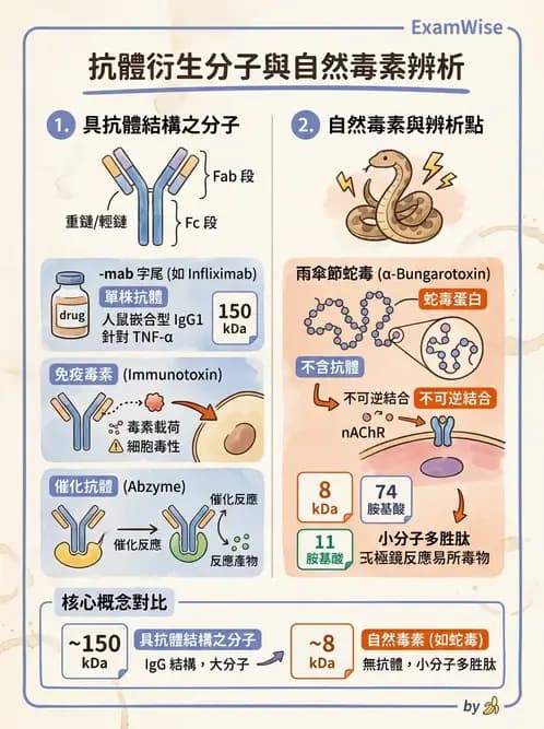 醫檢師 - 免疫球蛋白與抗體 - AI 圖文解析預覽
