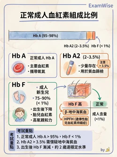 醫檢師 - 紅血球生理與形態 - AI 圖文解析預覽