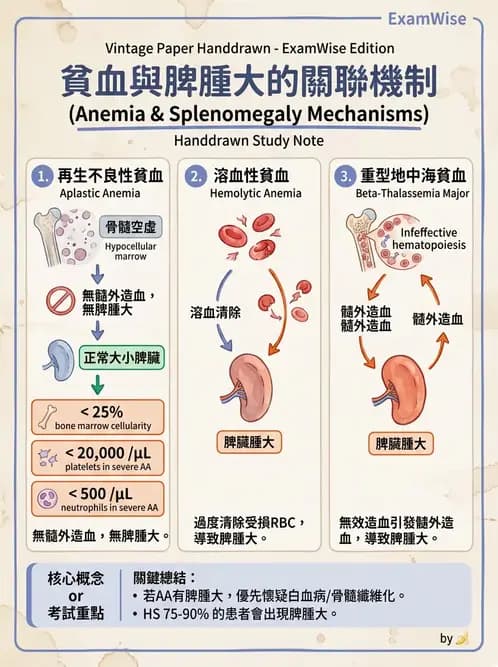 醫檢師 - 溶血性貧血與血色素病變 - AI 圖文解析預覽