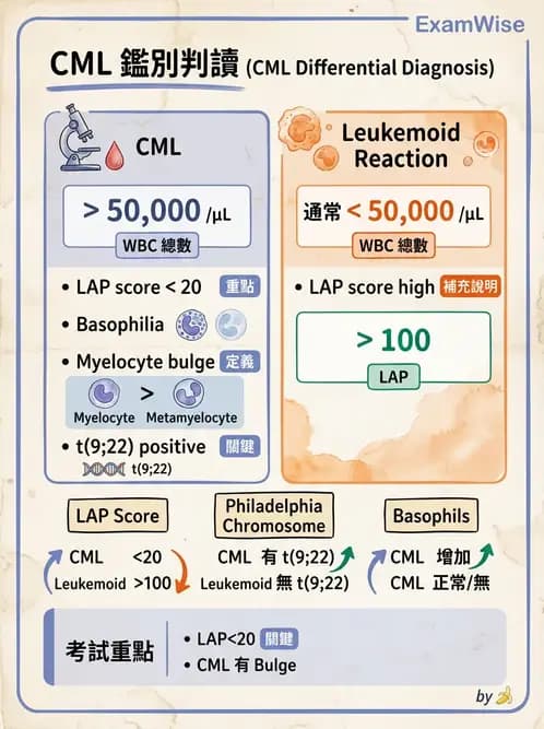 醫檢師 - 慢性血液腫瘤與骨髓增生疾患 - AI 圖文解析預覽