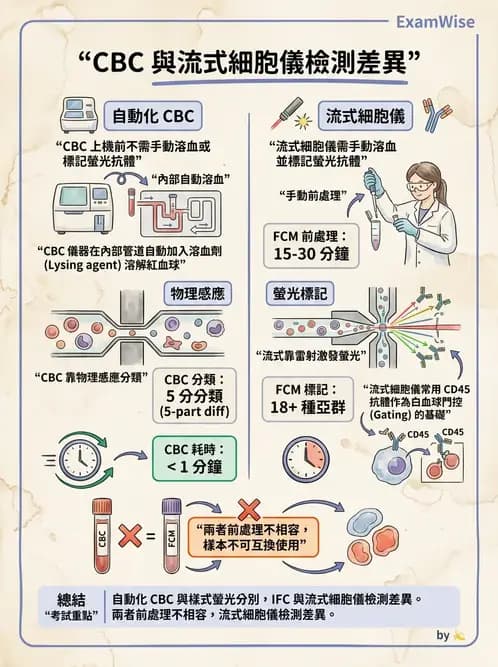 醫檢師 - 白血球生理與形態 - AI 圖文解析預覽