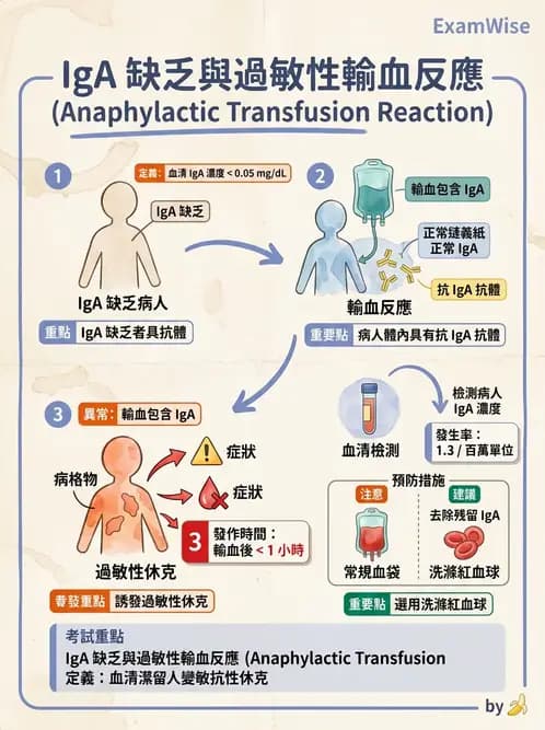 醫檢師 - 輸血反應與血庫品管 - AI 圖文解析預覽