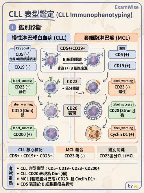 醫檢師 - 淋巴瘤、漿細胞疾病與白血球異常 - AI 圖文解析預覽