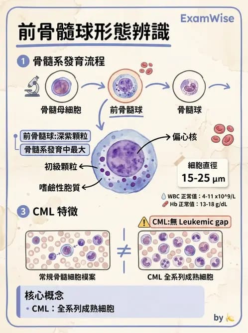 醫檢師 - 慢性血液腫瘤與骨髓增生疾患 - AI 圖文解析預覽