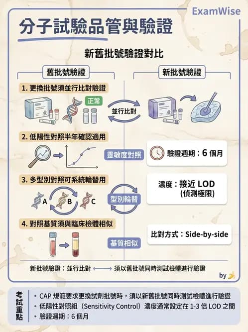 醫檢師 - 分子檢驗品質管理 - AI 圖文解析預覽
